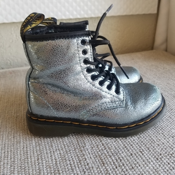 Dr. Martens Other - Dr. Martens | 1460 Crinkle Metallic Lace Up Boots
